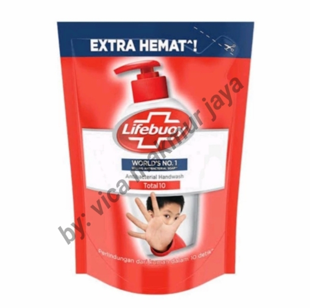 Cuci Tangan / Lifebuoy Antibacterial Handwash Total 10, 180ml