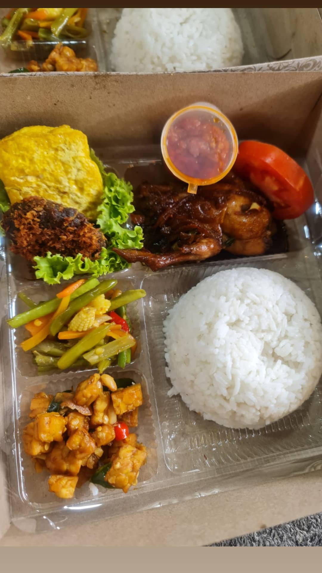 NASI BOX MEDIUM MENU