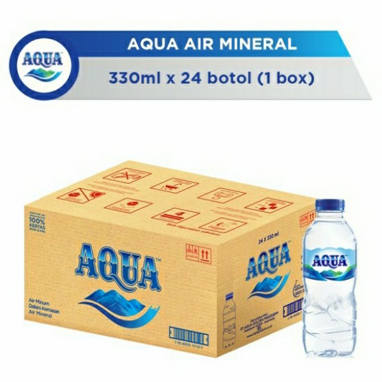 Aqua botol 330 ml