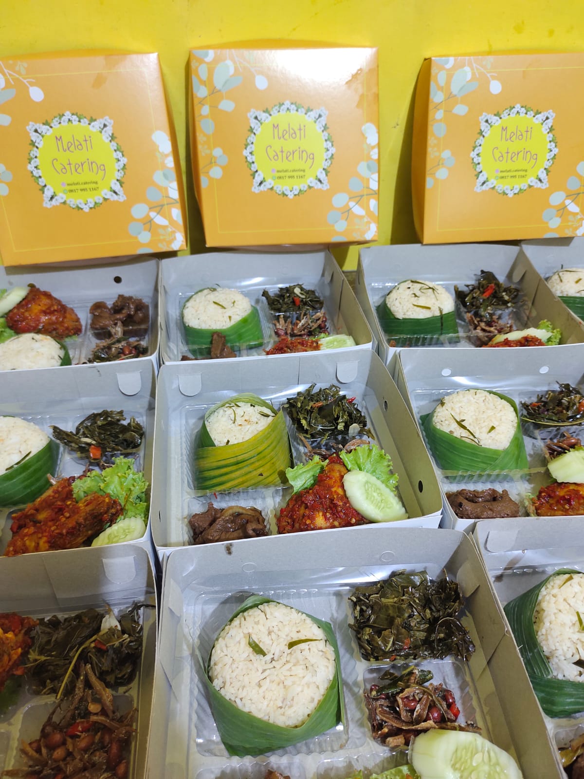 Nasi Box Paket B By Melati Catering