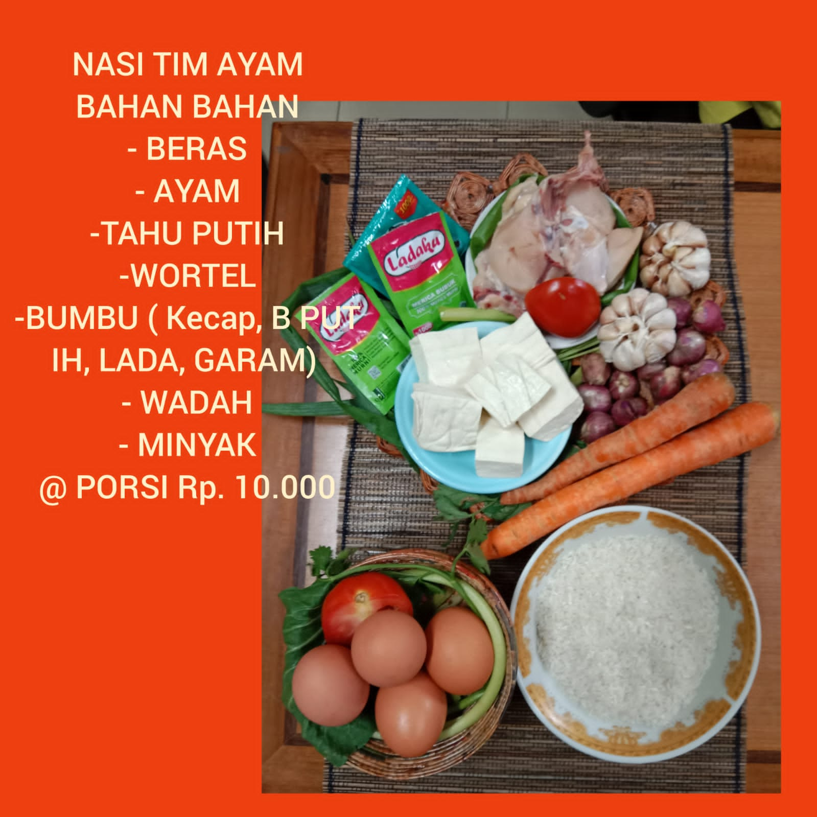 Nasi Tim ayam