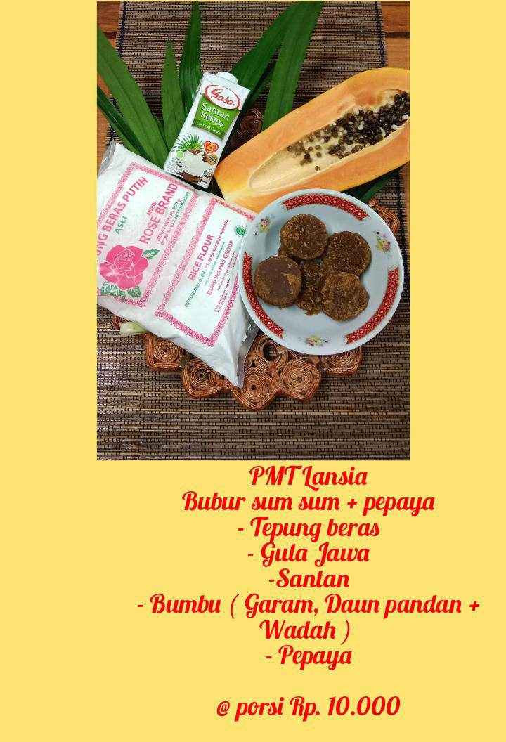 PMT Balita Bubur sum sum + Pepaya1