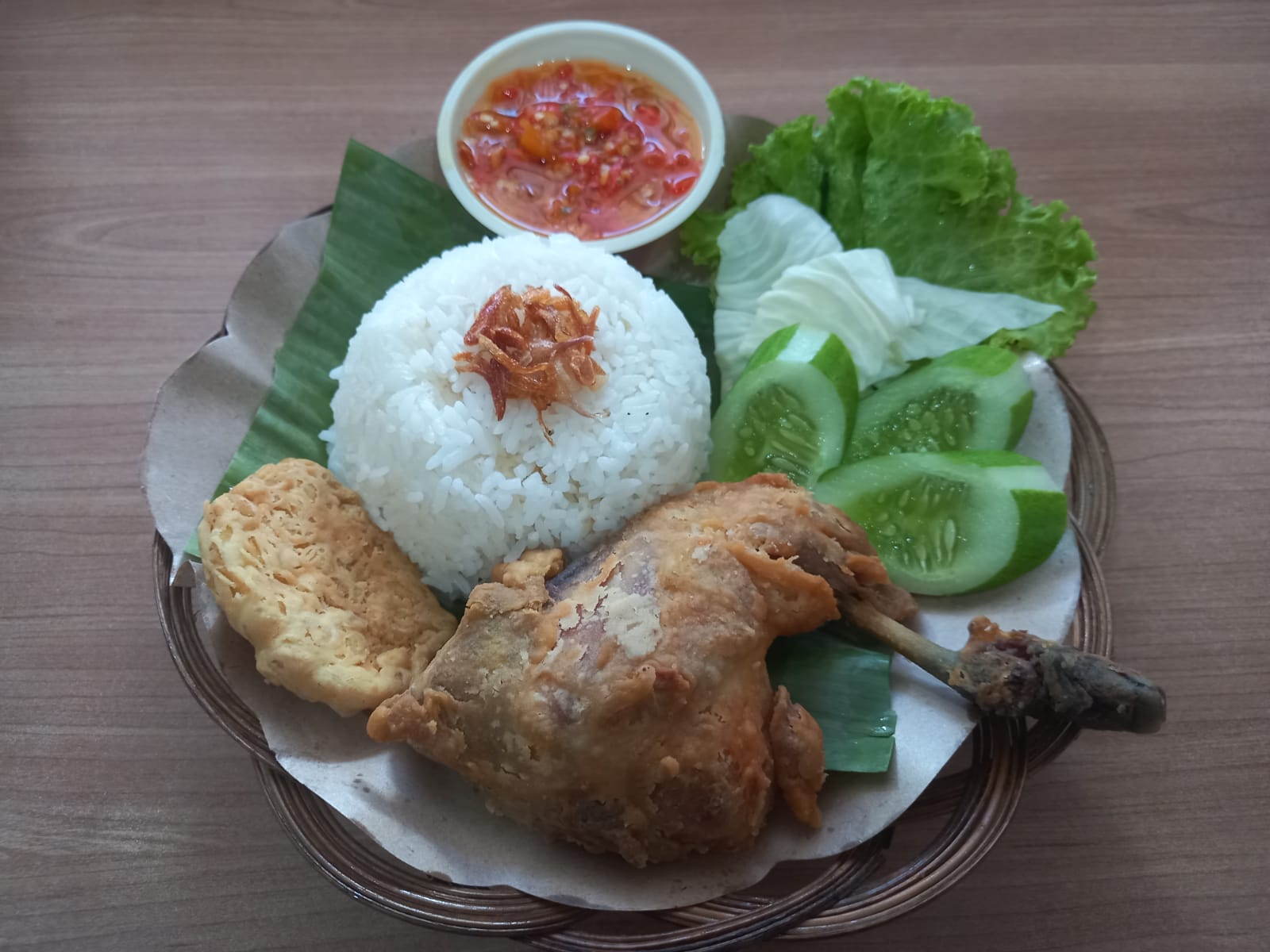 NASI BOX AYAM/BEBEK