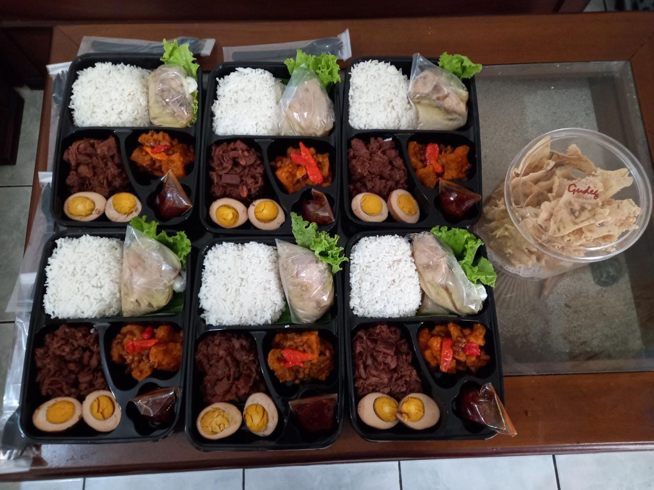 NASI GUDEG KOMPLIT