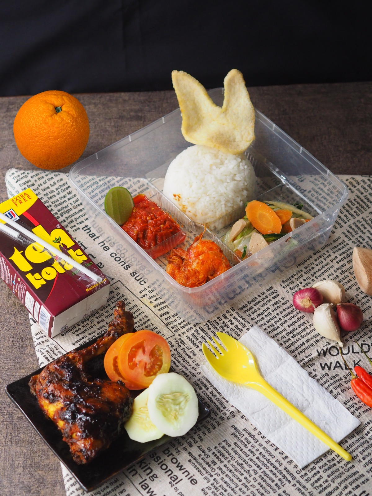 Paket nasi box premium