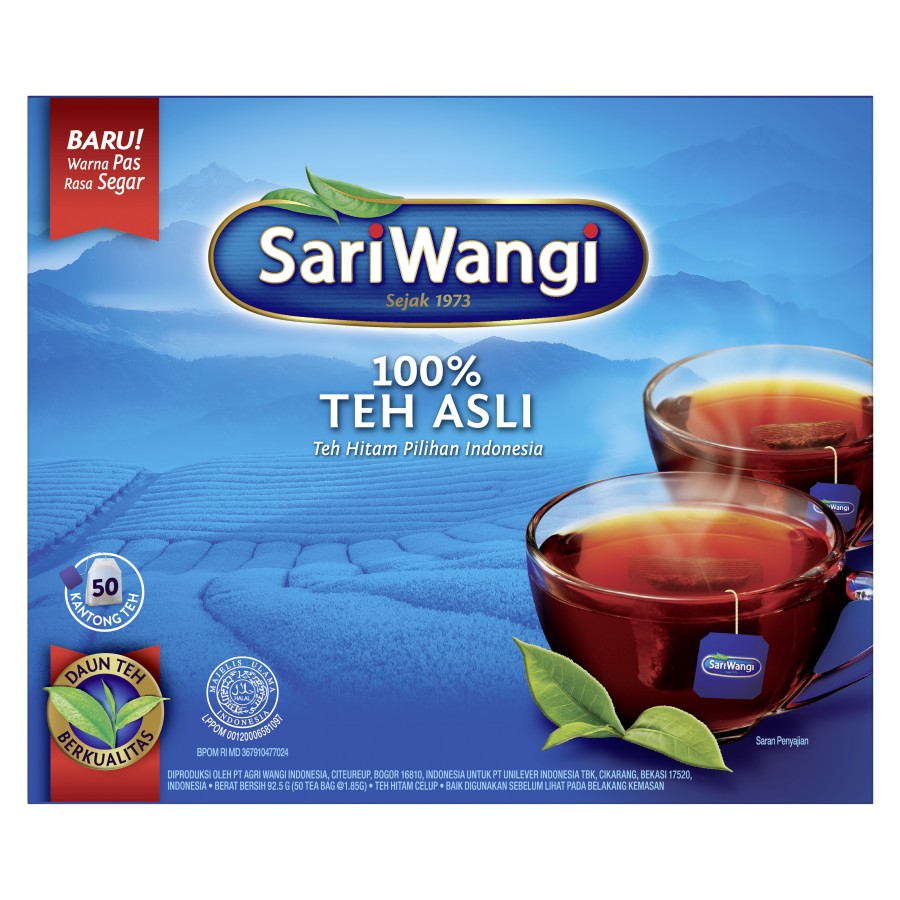 SARIWANGI TEH CELUP ASLI  ISI 50