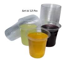 gelas plastik ukuran 250 ml