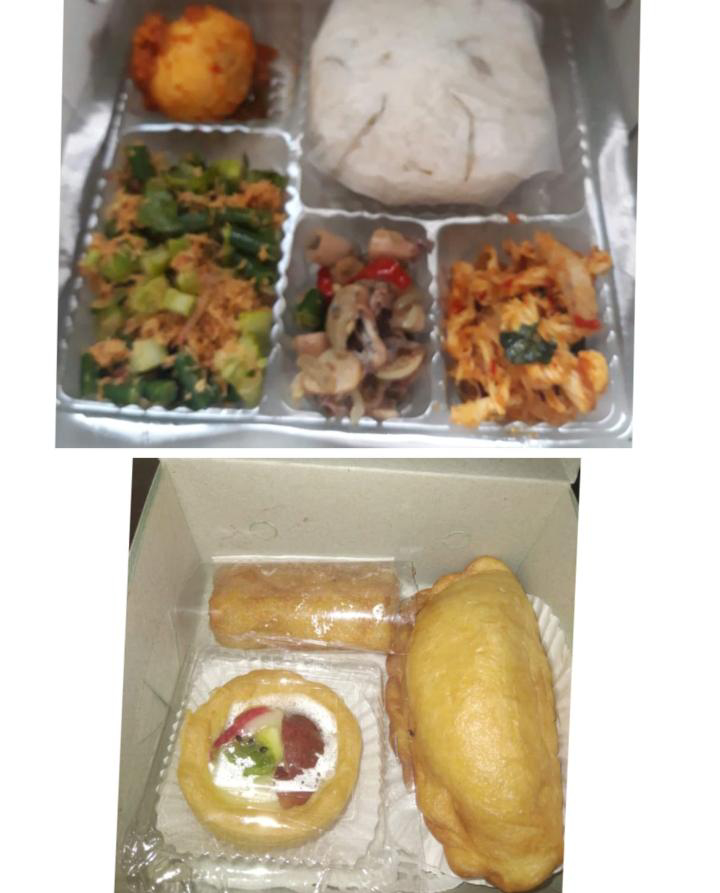 paket Snack dan nasi box Indi catering1