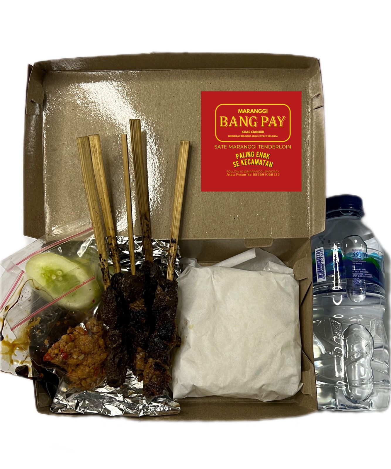 Paket Nasi Sate Mix