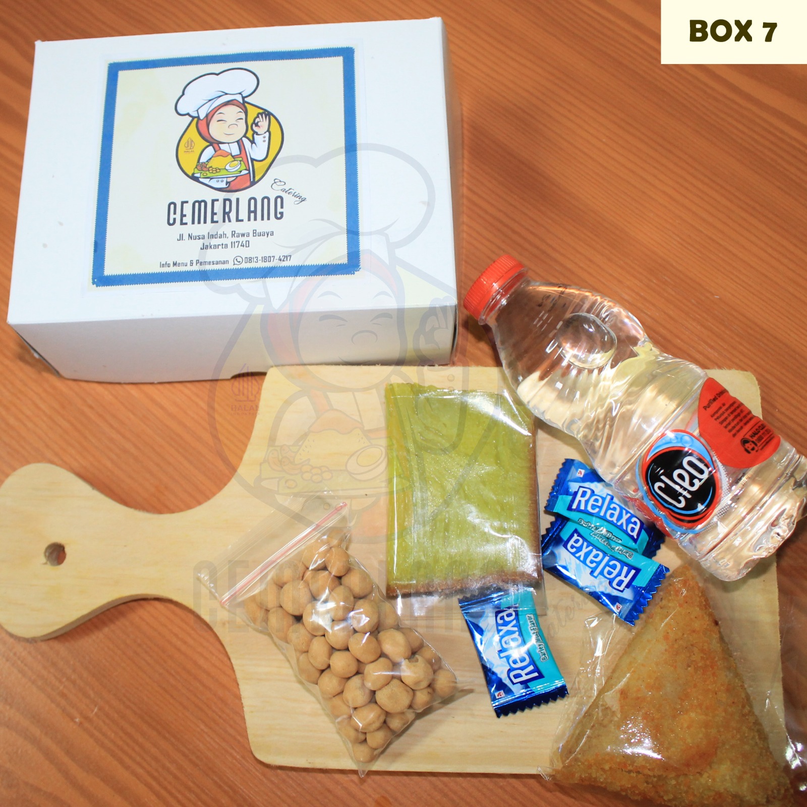 Paket Snack Box Catering Cemerlang