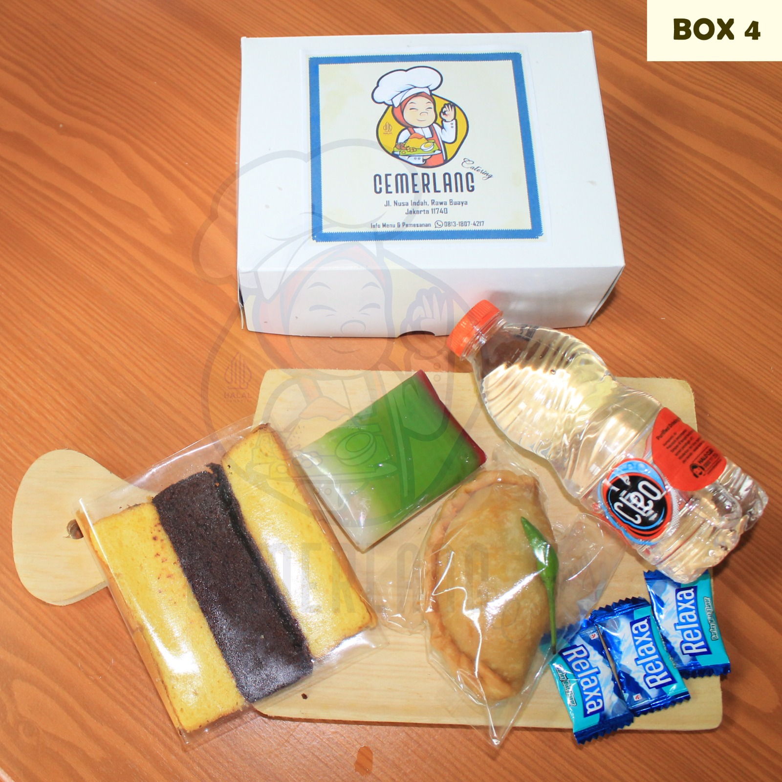 Paket Snack Box Catering Cemerlang