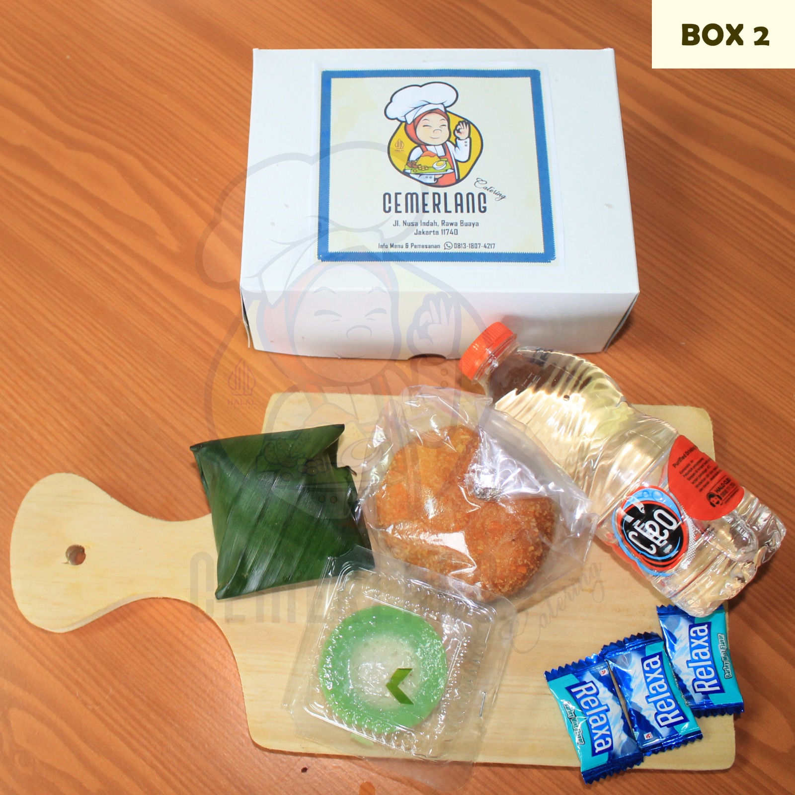 Paket Snack Box Catering Cemerlang