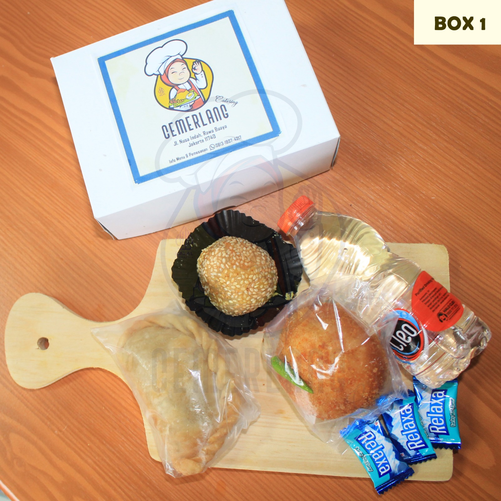 Paket Snack Box Catering Cemerlang