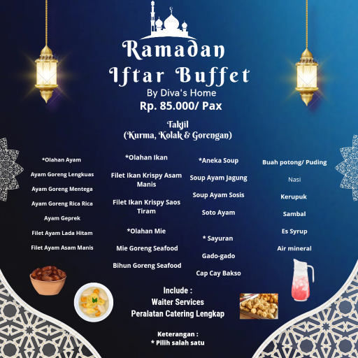 Iftar Buffet/ Prasmanan by Diva's Home