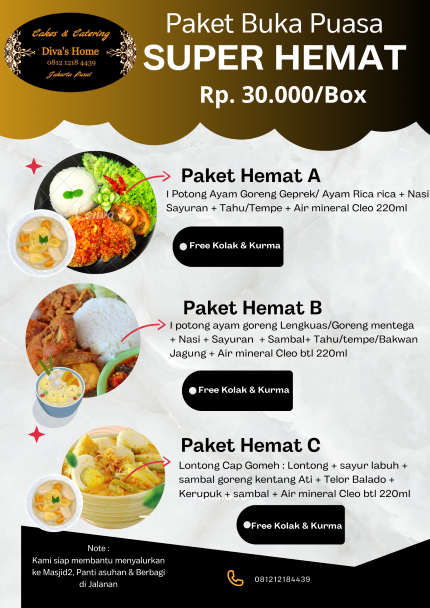 Paket Nasi Ekonomis 1