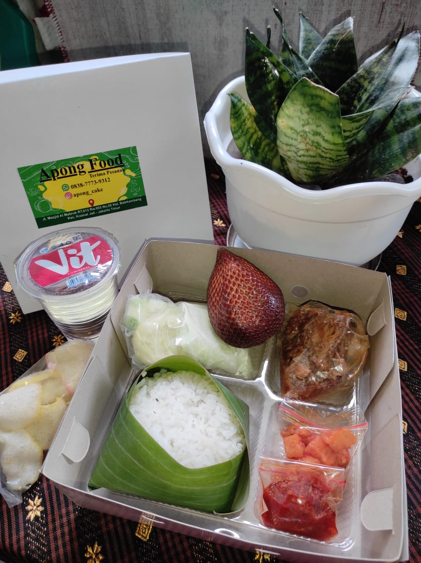 Paket Nasi Box Apong Food