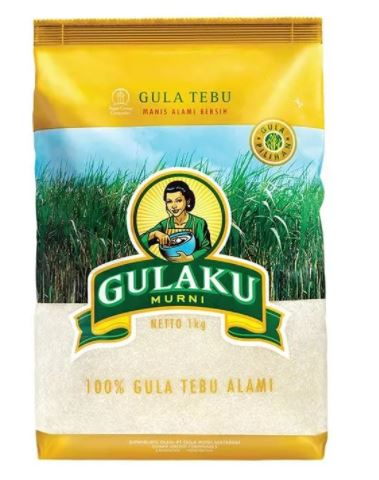 GULA PASIR GULAKU-KUNING KEMASAN 1KG