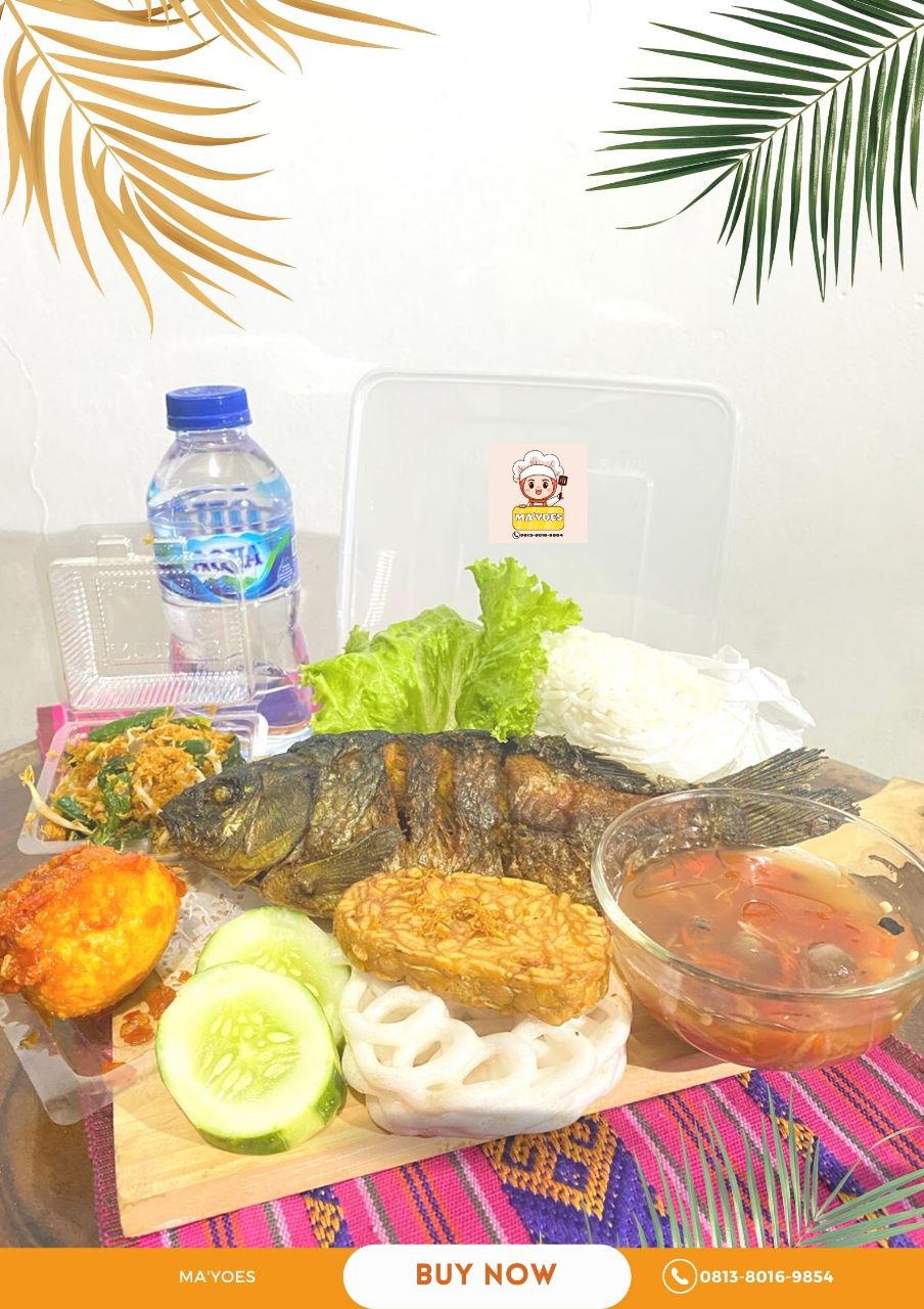 PAKET KOMPLIT PECAK IKAN MA'YOES