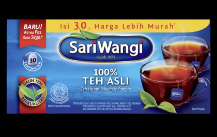 Teh Sariwangi Celup isi 30