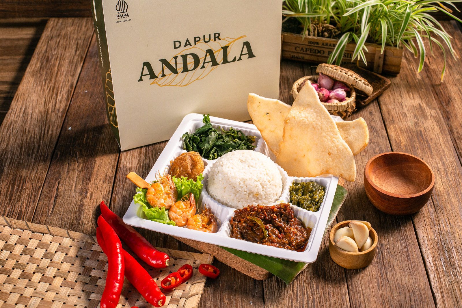 Lunch Box Nasi Sunda | Dapur Andala @47.000