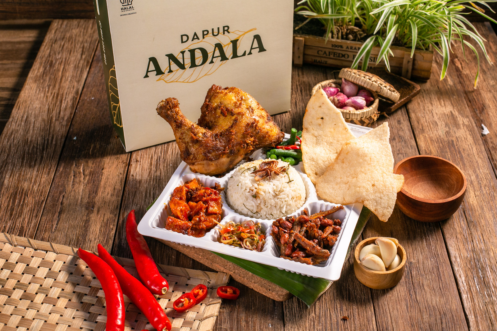 Lunch Box Nasi gudeg jogja | Dapur Andala @47.000