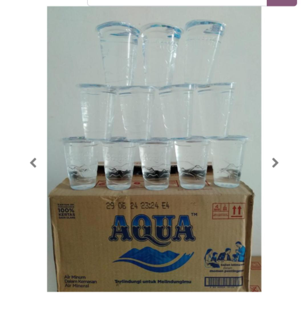Aqua gelas 220 ml isi 48 Dapur Aida1