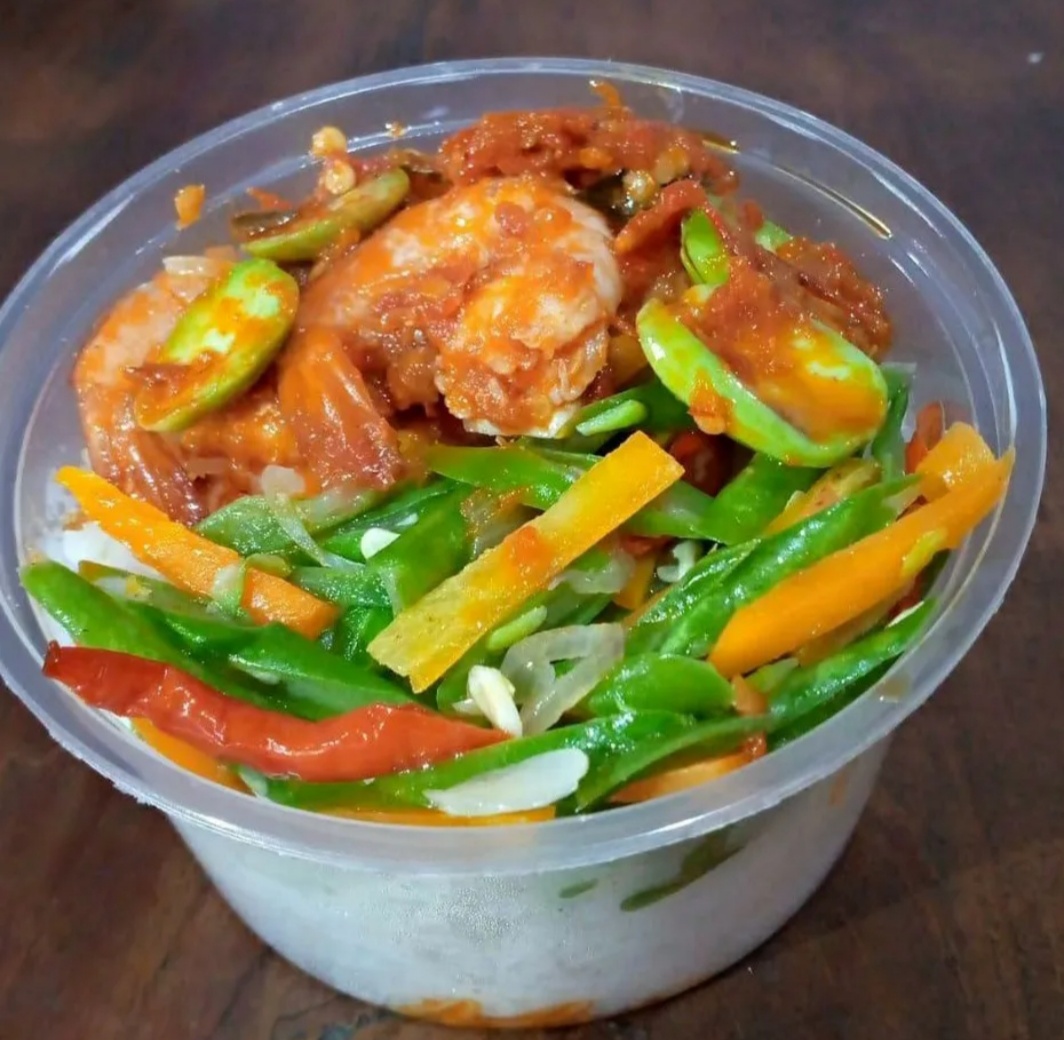 Bento Sehat Udang Pete