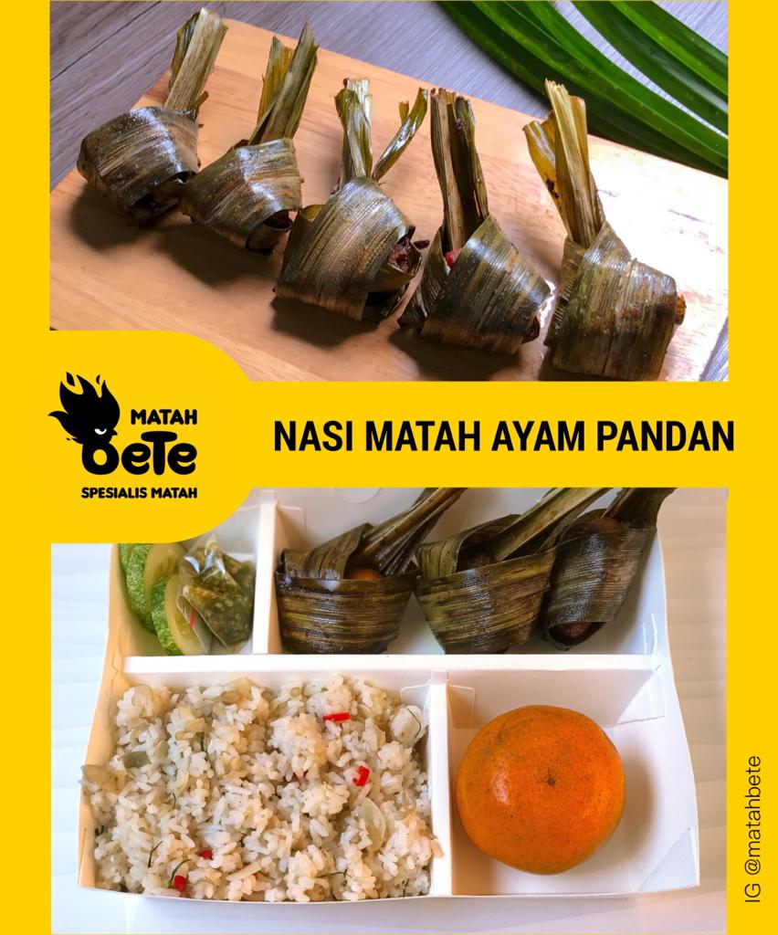 NASI MATAH AYAM PANDAN