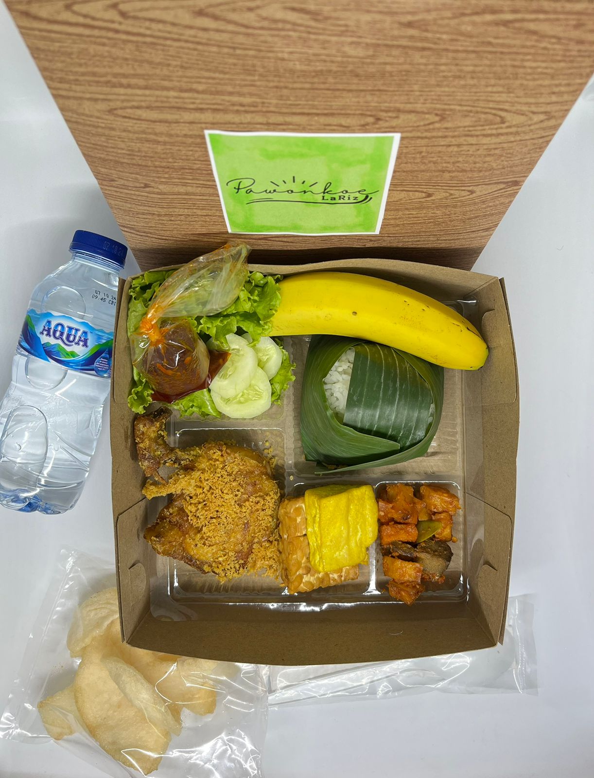 Nasi Box Paket Ayam Kremes