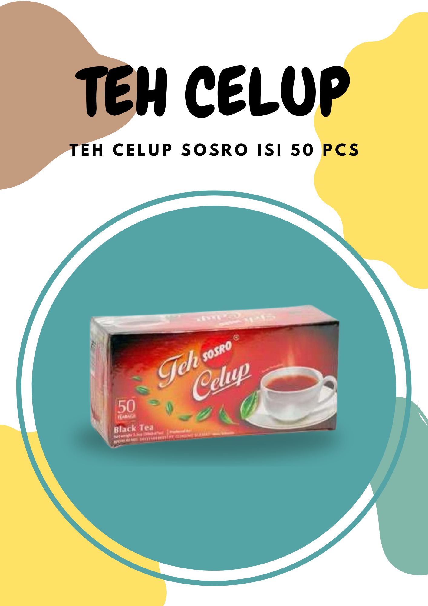 Teh Celup Kemasan isi 50