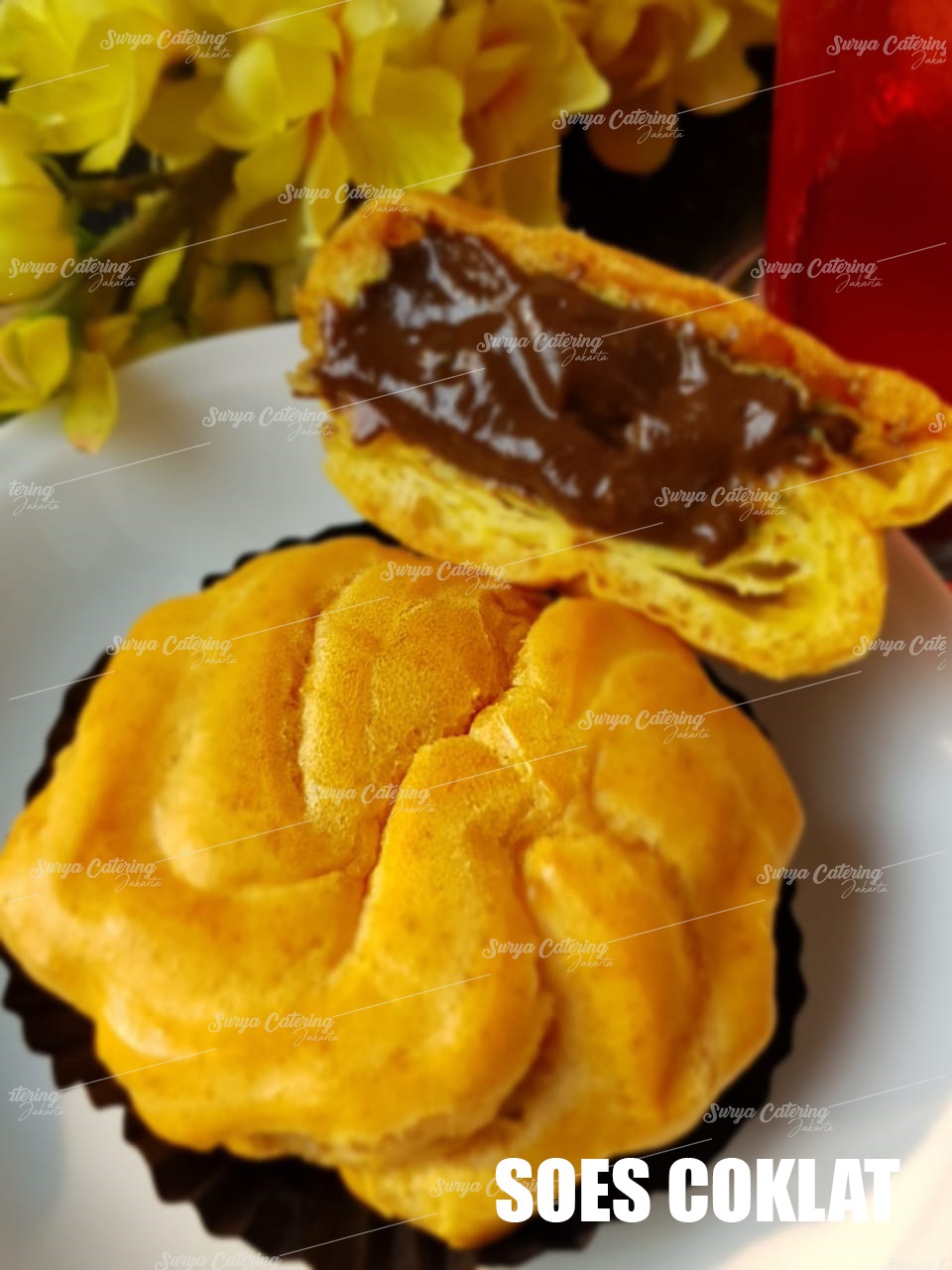 Soes Vla Coklat