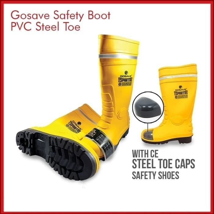 Sepatu Boot Steel