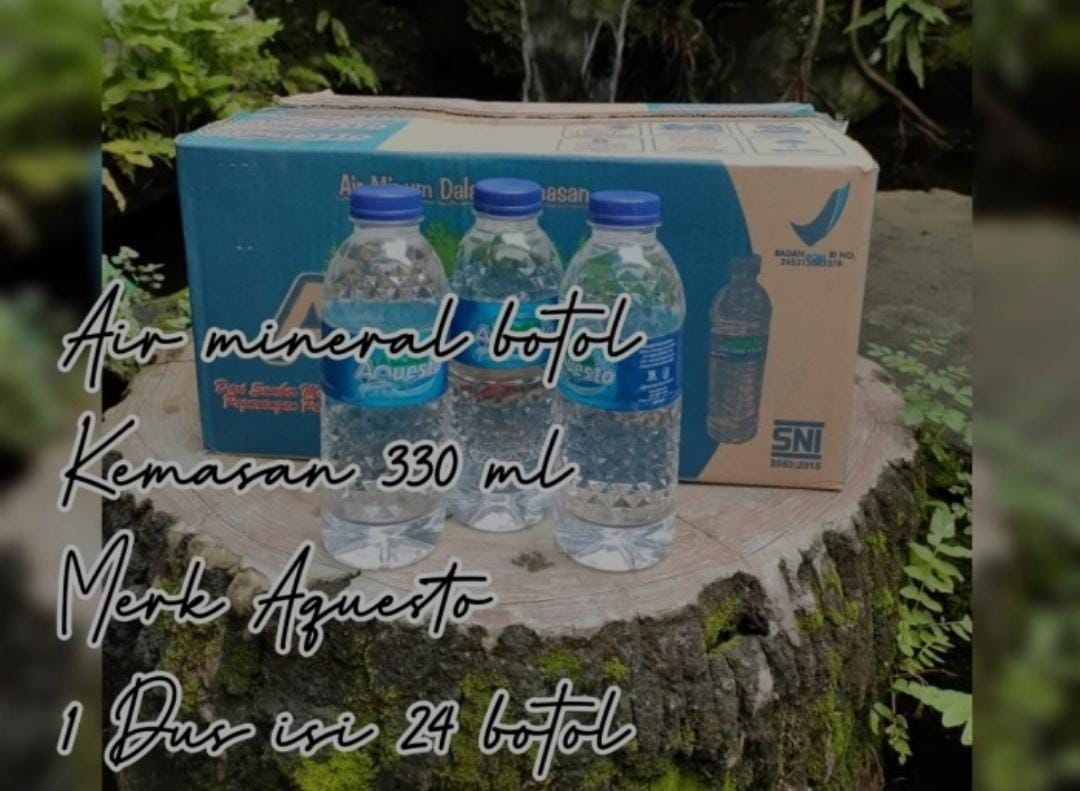air mineral 330 mili