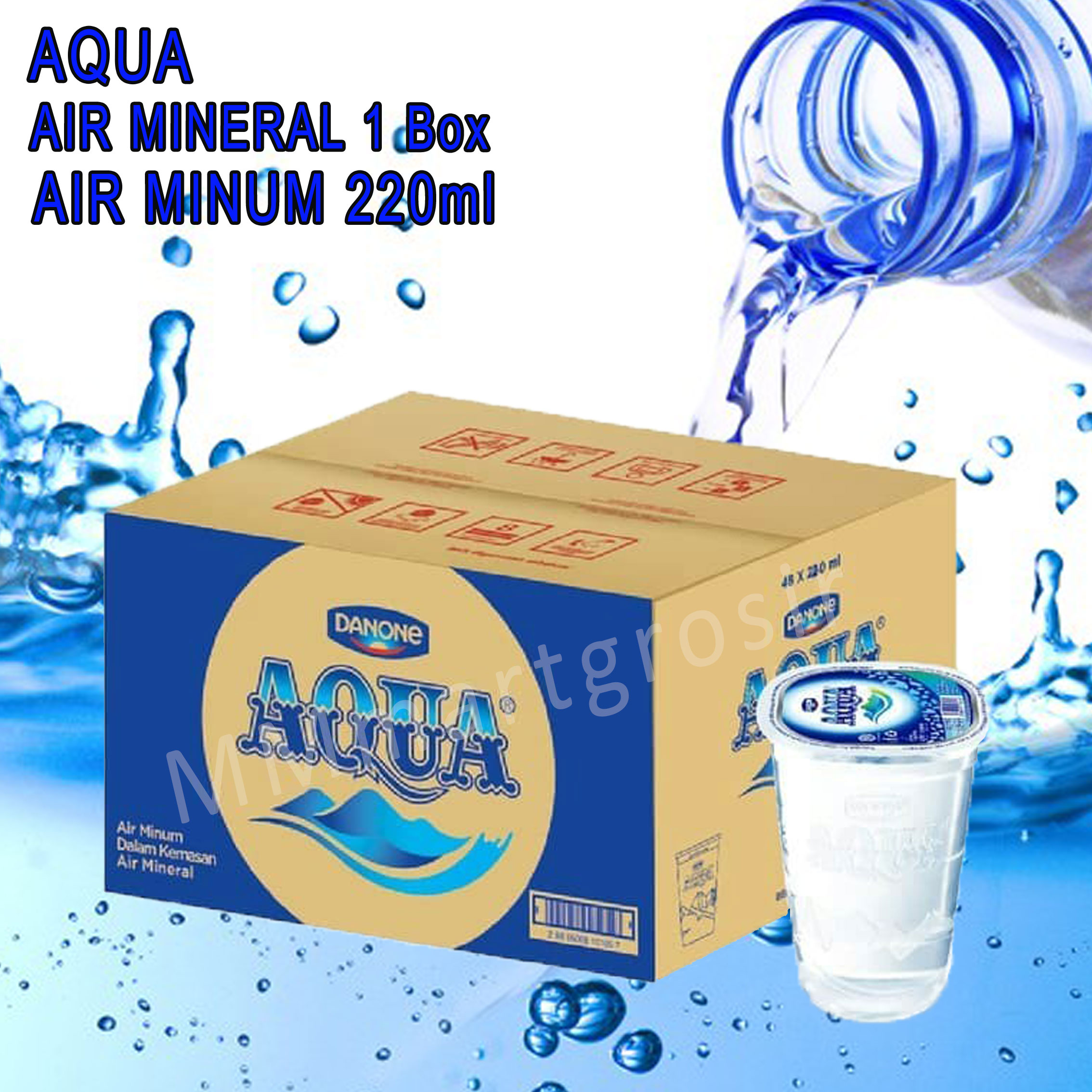 AQUA GELAS 220 ml