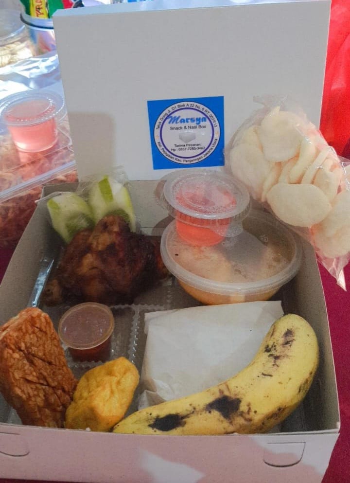 Paket Nasi Box Ayam Marsya Cetering