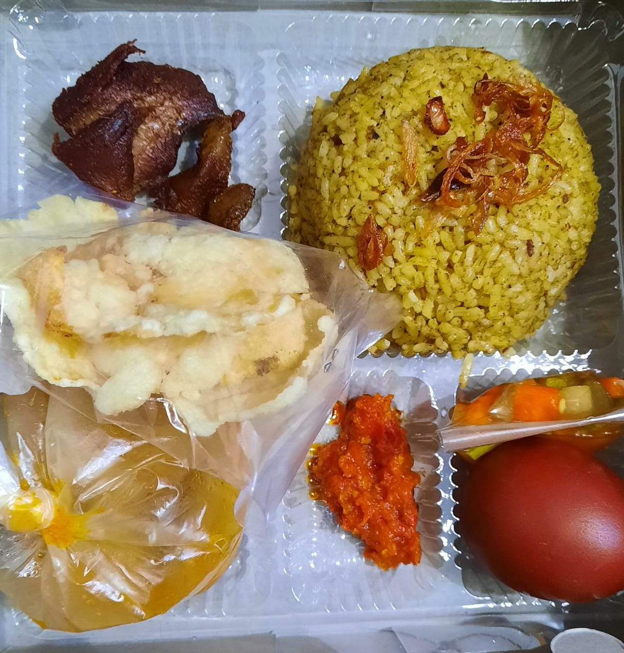Nasi Kebuli Daging Kambing