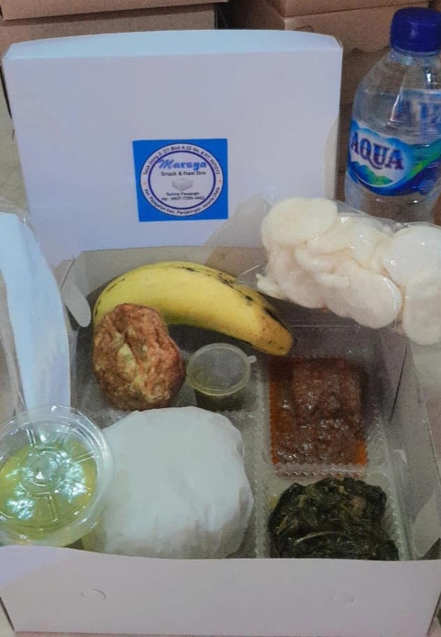 Paket Nasi Box Daging Marsya Catering
