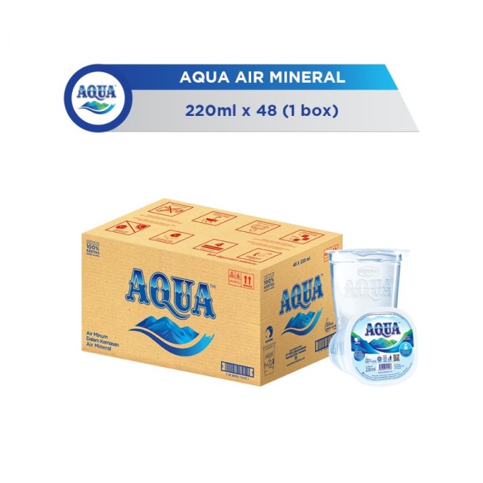 air mineral cup satu dus raden