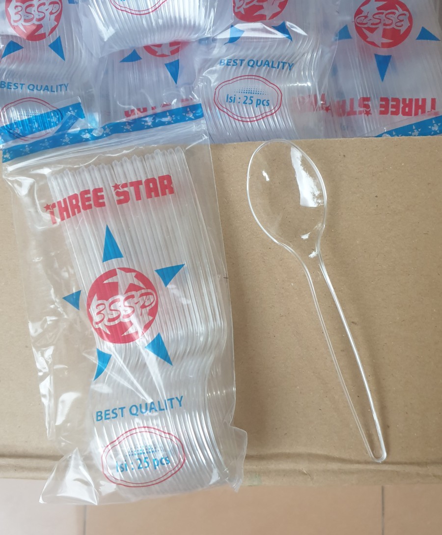 SENDOK/GARPU PLASTIK