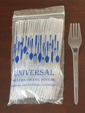 SENDOK/GARPU PLASTIK