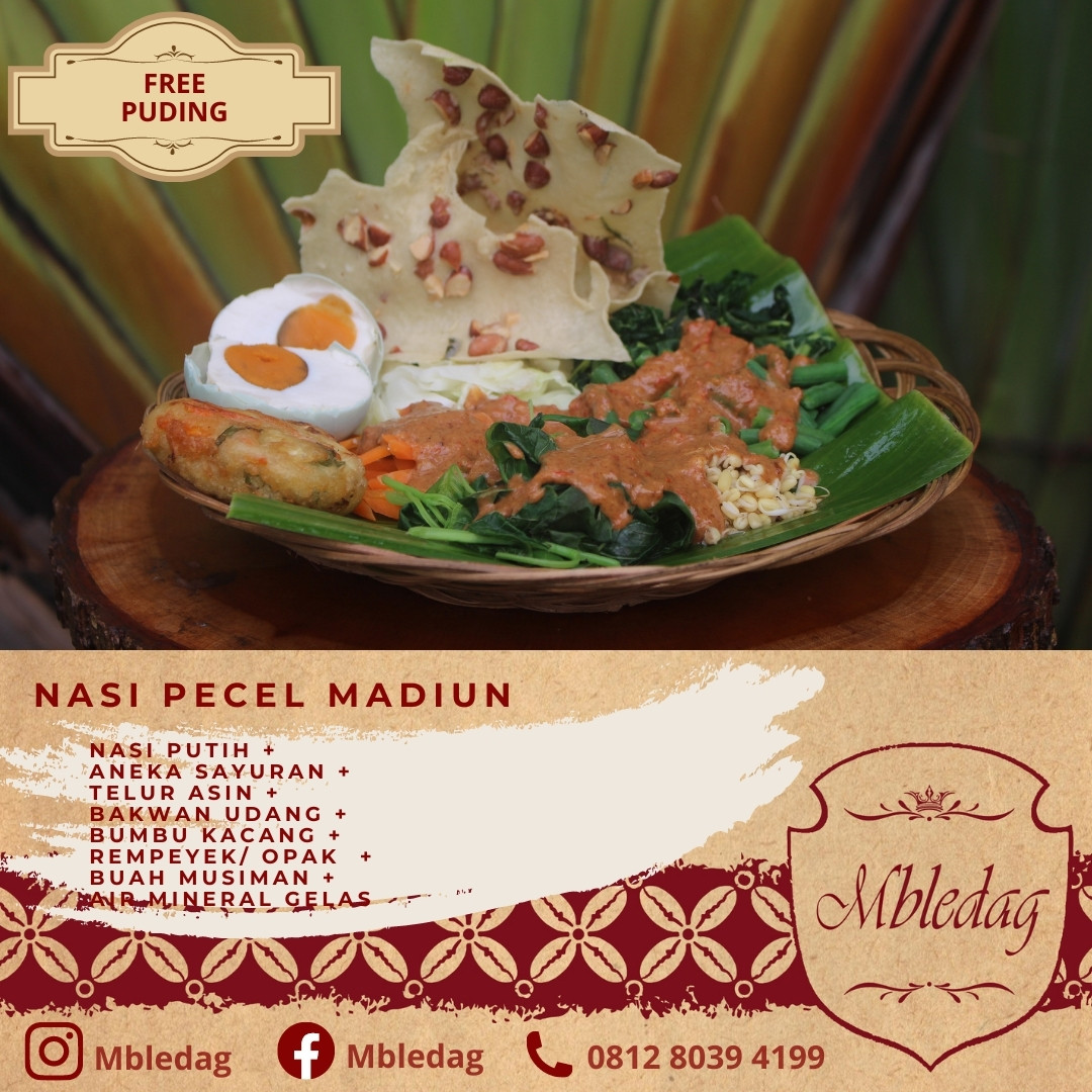 Nasi Pecel Madiun (Box)