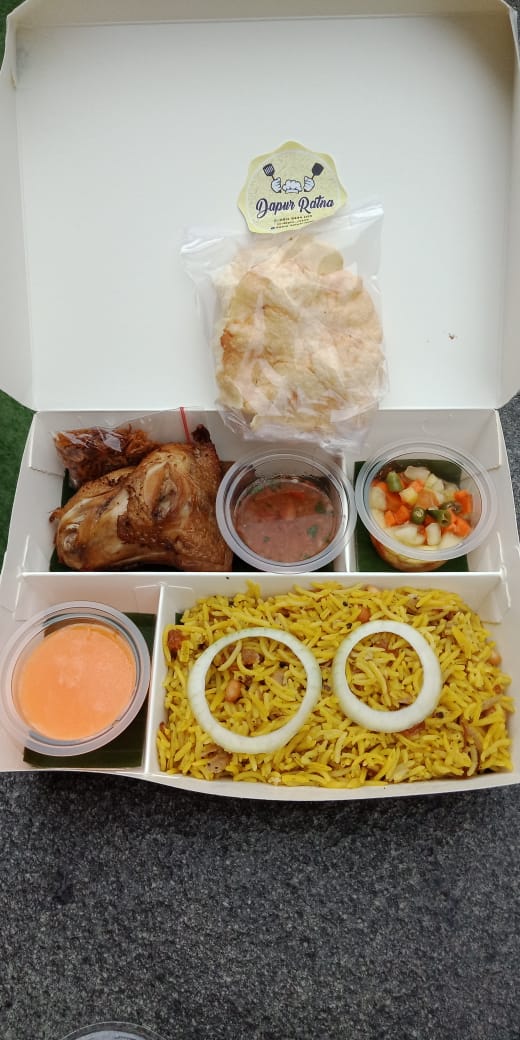 PAKET NASI BOX NASI MANDHI AYAM