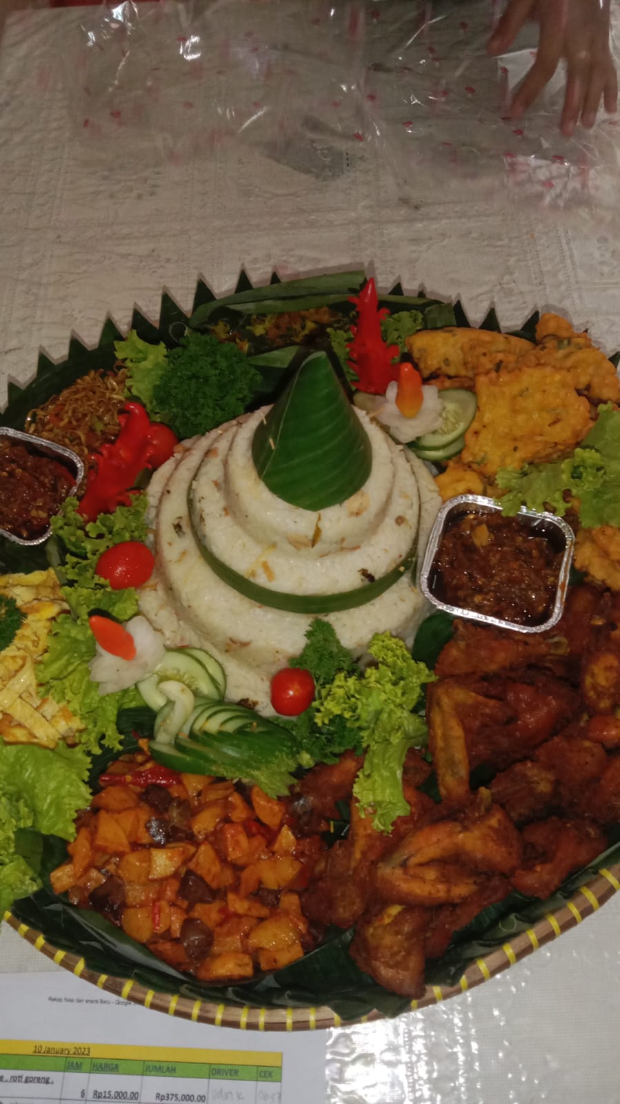 TUMPENG JUMBO 50 PAX