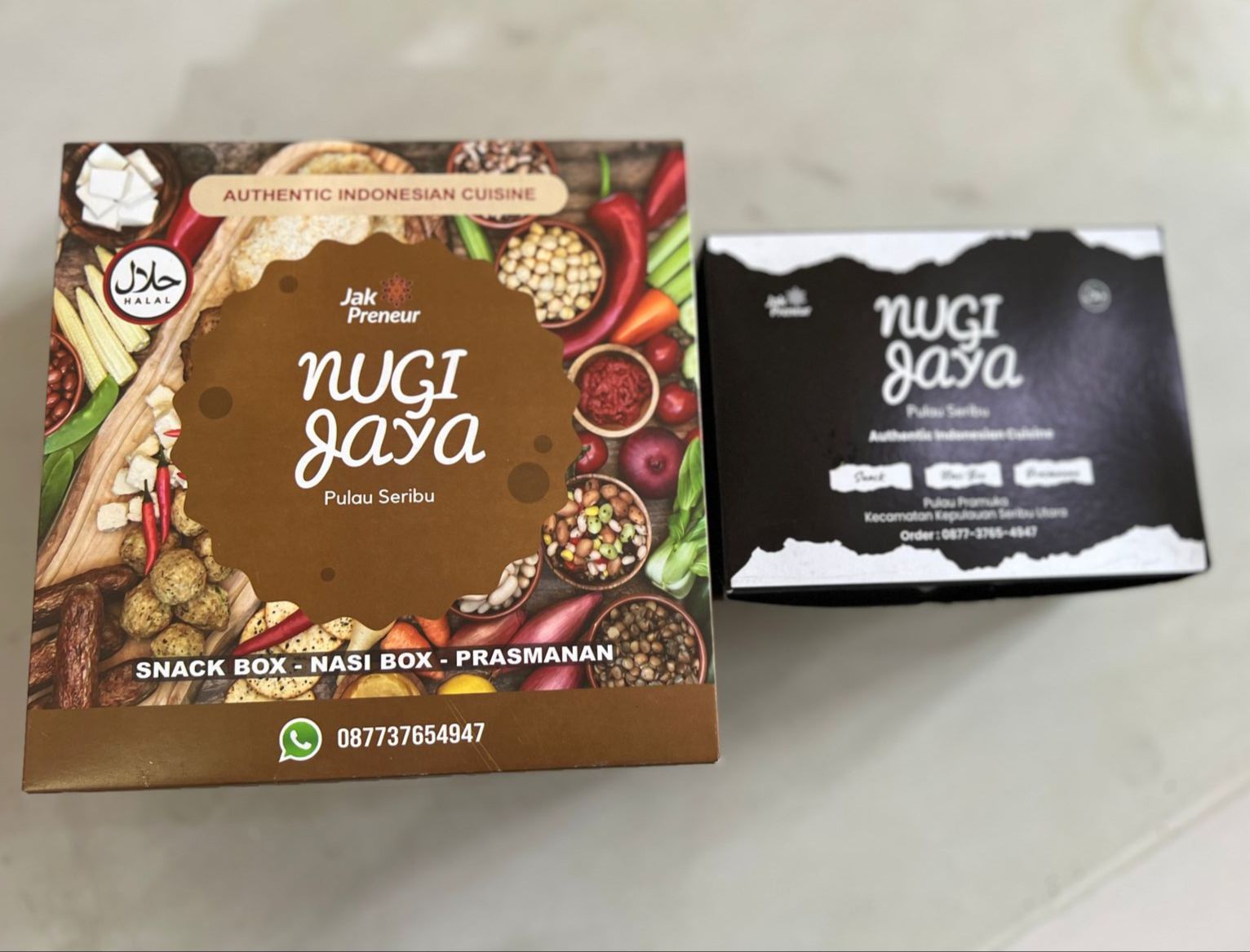 PAKET SNACK DAN NASI BOX