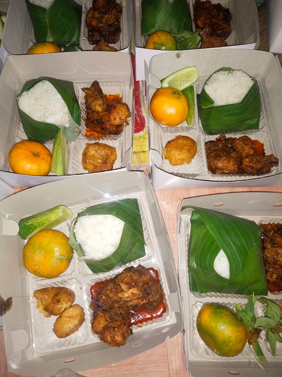 Nasi Box Paket C Ikan Bagor
