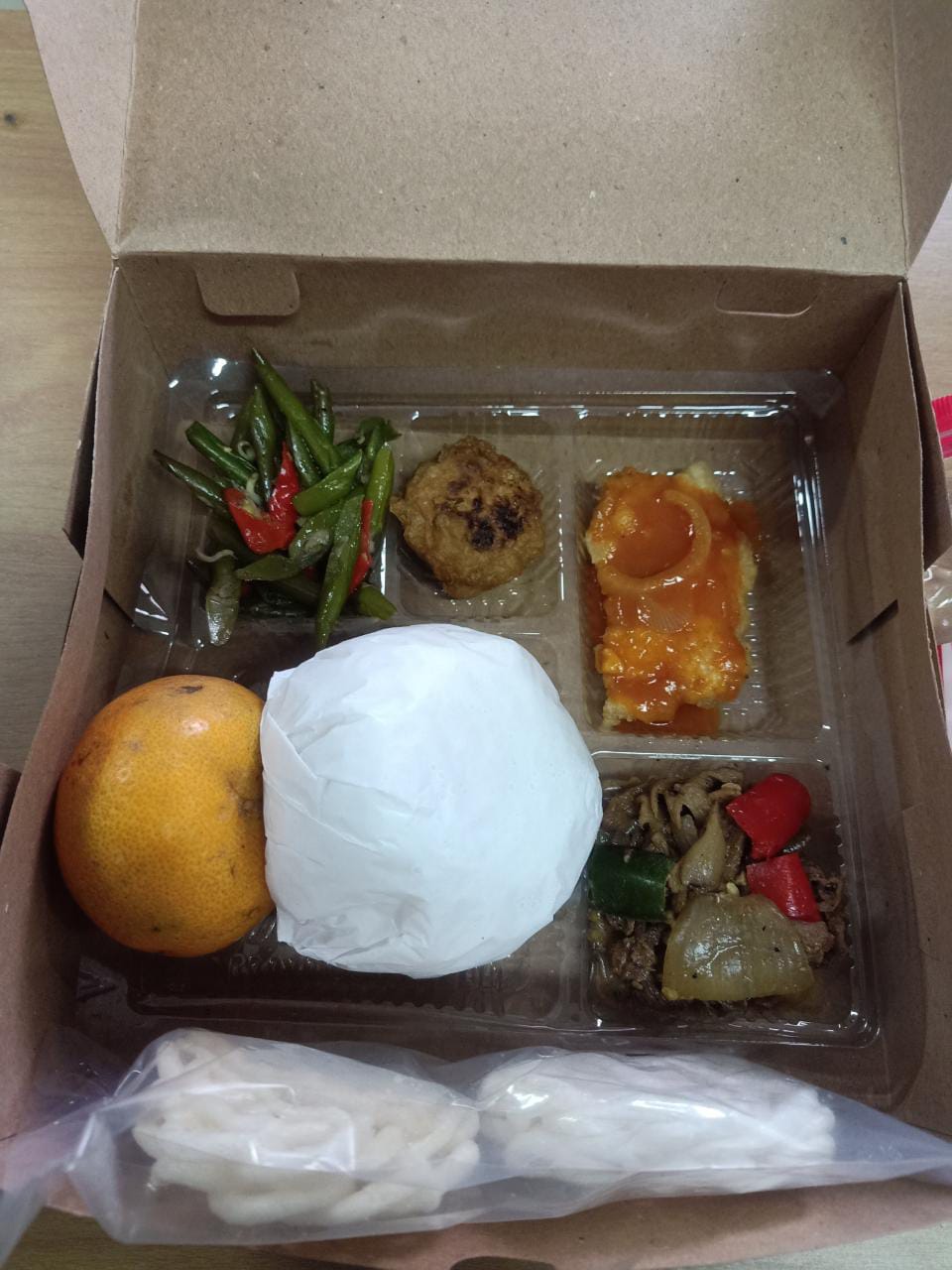 Nasi Box Paket Lengkap