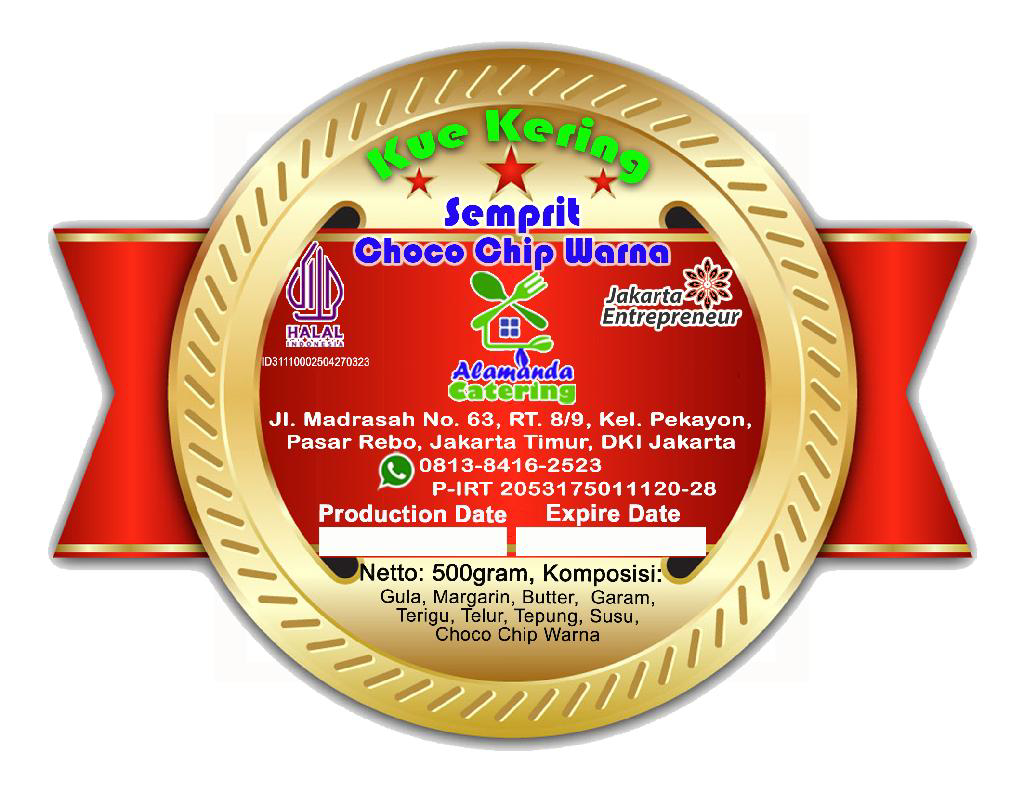 Semprit Choco Chip Warna2
