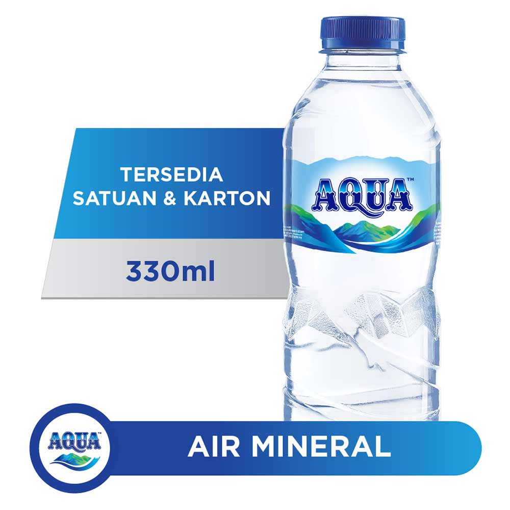 Aqua kemasan 330ml