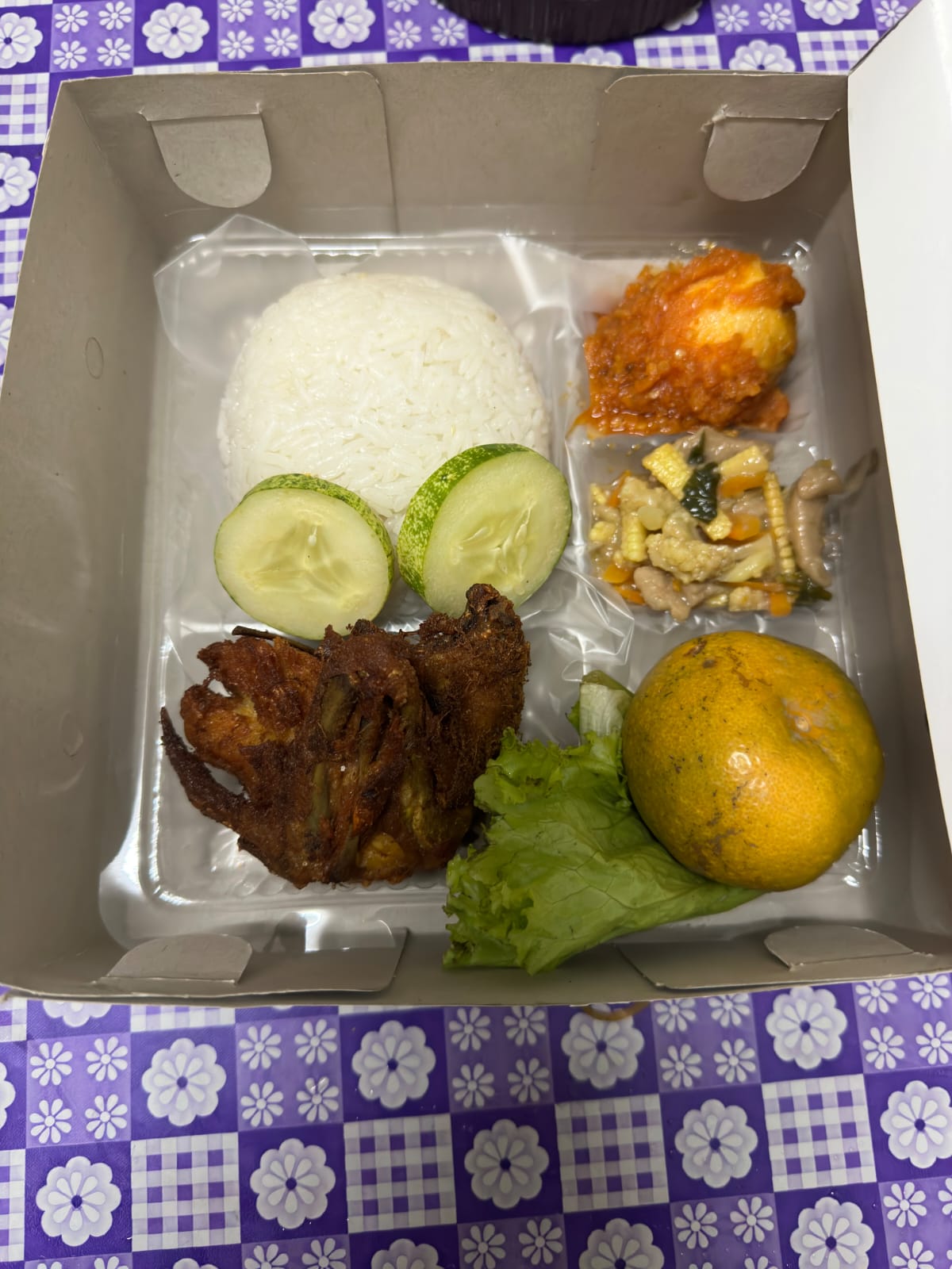 Paket nasi box Ara 1