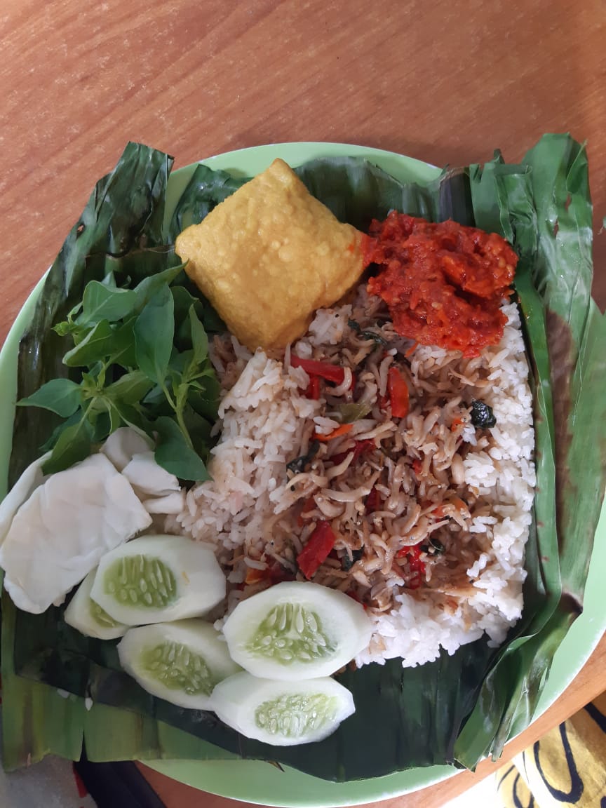 NASI BAKAR TERI